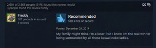 Illustration for article titled Nekopara Vol. 1, As Told By Steam Reviews